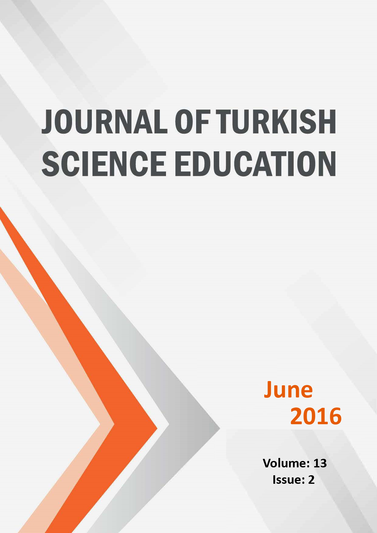 					View Volume: 13 Issue: 2 (2016): Journal of Turkish Science Education
				